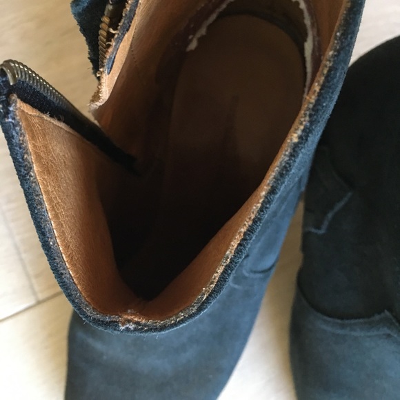 Isabel Marant dicker faded charcoal grey boots 35 - Picture 7 of 10